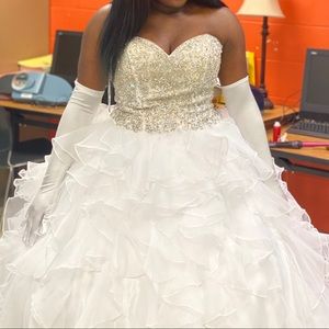 Big Beautiful White Dress!